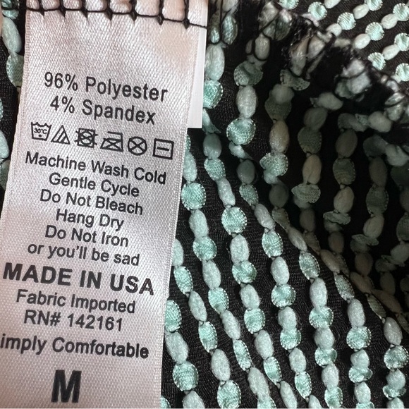 💚Lularoe black/mint duster - Picture 6 of 6